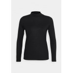 Kobiety T SHIRT TOP | Marks & Spencer FUNNEL - Bluzka z długim rękawem - black/czarny - LG19557