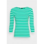 Kobiety T SHIRT TOP | Marks & Spencer SLASH FITTED - Bluzka z długim rękawem - green mix/zielony - FV38344