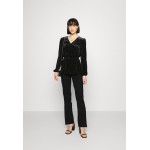Kobiety T SHIRT TOP | Marks & Spencer WRAP - Bluzka z długim rękawem - black/czarny - NX11416