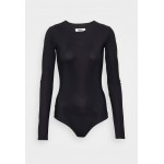 Kobiety T SHIRT TOP | MM6 Maison Margiela BODY - Bluzka z długim rękawem - black/czarny - LE04834