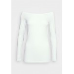 Kobiety T SHIRT TOP | Modström TANSY - Bluzka z długim rękawem - white/biały - MT43455