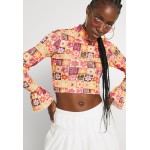 Kobiety T SHIRT TOP | NEW girl ORDER FLOWER LONG SLEEVE - Bluzka z długim rękawem - multicoloured/wielokolorowy - QY24902