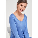 Kobiety T SHIRT TOP | Next Bluzka z długim rękawem - light blue/jasnoniebieski - QG62980