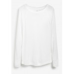 Kobiety T SHIRT TOP | Next LONG SLEEVE - Bluzka z długim rękawem - white/biały - SS47655