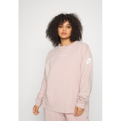 Kobiety T_SHIRT_TOP | Nike Sportswear AIR OVERSIZED - Bluzka z długim rękawem - pink oxford/white/różowy - EX84727