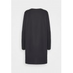 Kobiety T SHIRT TOP | Noisy May NMZODIAC GLITTER - Bluzka z długim rękawem - obsidian/szary - IY08316