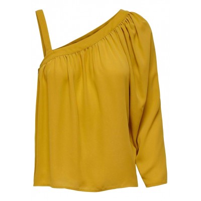 Kobiety T_SHIRT_TOP | ONLY Bluzka z długim rękawem - tawny olive/żółty - BW08023