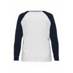 Kobiety T SHIRT TOP | ONLY Carmakoma Bluzka z długim rękawem - bright white/biały - ZU74741