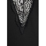 Kobiety T SHIRT TOP | ONLY Tall ONLOLIVIA - Bluzka z długim rękawem - black/czarny - UK04100