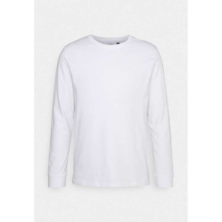 Kobiety T SHIRT TOP | Rotholz RIGHTS LONG SLEEVE UNISEX - Bluzka z długim rękawem - white/biały - JR83549