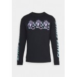 Kobiety T SHIRT TOP | Santa Cruz CONTEST HAND STRIPE UNISEX - Bluzka z długim rękawem - black/czarny - JU75200