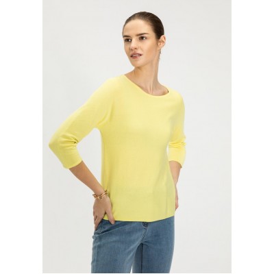 Kobiety T_SHIRT_TOP | Solar Bluzka z długim rękawem - żółty - HD89576