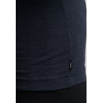 Kobiety T SHIRT TOP | Superdry ORGANIC STUDIOS HENLEY - Bluzka z długim rękawem - eclipse navy/niebieski - HZ80805