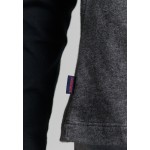 Kobiety T SHIRT TOP | Superdry VINTAGE - Bluzka z długim rękawem - rich charcoal marl black/ciemnoszary - QR83562
