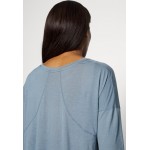 Kobiety T SHIRT TOP | Sweaty Betty EASY PEAZY - Bluzka z długim rękawem - steel blue/niebieski - KP85886