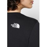 Kobiety T SHIRT TOP | The North Face STANDARD TEE - Bluzka z długim rękawem - black/czarny - KM58001