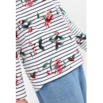 Kobiety T SHIRT TOP | Tom Joule HARBOUR PRINT - Bluzka z długim rękawem - floral cream stripe/wielokolorowy - YY28321