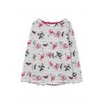 Kobiety T SHIRT TOP | Tom Joule HARBOUR PRINT - Bluzka z długim rękawem - floral cream stripe/wielokolorowy - YY28321
