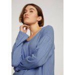 Kobiety T SHIRT TOP | TOM TAILOR DENIM Bluzka z długim rękawem - brunnera blue/niebieski - SV57852