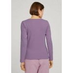 Kobiety T SHIRT TOP | TOM TAILOR DENIM LONGSLEEVE - Bluzka z długim rękawem - soft mauve/fioletowy - YB71699