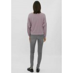 Kobiety T SHIRT TOP | Vero Moda Bluzka z długim rękawem - elderberry/liliowy melanż - XB25578
