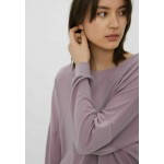 Kobiety T SHIRT TOP | Vero Moda Bluzka z długim rękawem - elderberry/liliowy melanż - XB25578