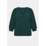 Kobiety T SHIRT TOP | Vero Moda Curve VMBOLETTA - Bluzka z długim rękawem - sea moss/ciemnozielony - HT05948