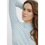 Kobiety T SHIRT TOP | Vero Moda HIGH NECK - Bluzka z długim rękawem - blue bell/niebieski - YY33871