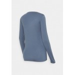 Kobiety T SHIRT TOP | Vero Moda Maternity VMMAVA TOP - Bluzka z długim rękawem - china blue/niebieski - HW31510