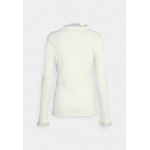 Kobiety T SHIRT TOP | Vero Moda Tall VMISLA HIGH NECK - Bluzka z długim rękawem - birch/mleczny - VV71045