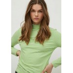 Kobiety T SHIRT TOP | Vila MIT LANGEN ÄRMELN PETITE - Bluzka z długim rękawem - jade lime/zielony - PP28749