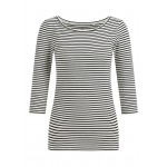 Kobiety T SHIRT TOP | WE Fashion Bluzka z długim rękawem - black/czarny - KH66447